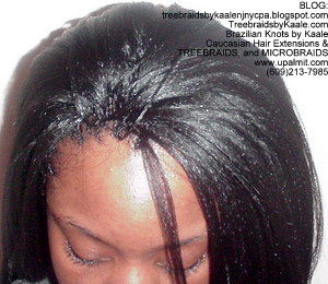 Tree Braids by Kaale- Cornrows with Straight Yaky hair Top2725.