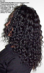 Tree Braids by Kaale, individual treebraids with deep bulk hair Fr2 Left2244.
