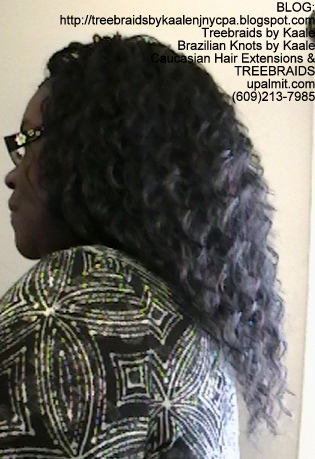 Tree Braids- Individuals with Deep Bulk human hair Left2265.