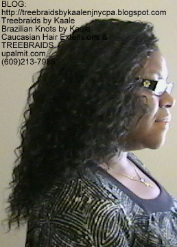 Tree Braids- Individuals with Deep Bulk human hair Right2266.