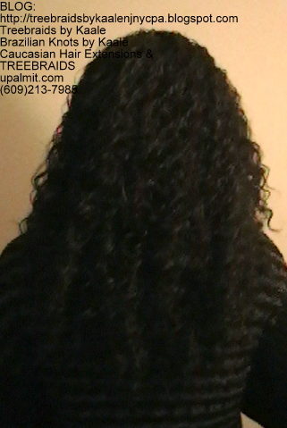 Tree Braids- Cornrows with Deep Bulk human hair Back2268.