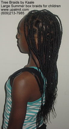 Box braids- children's box braids styles.