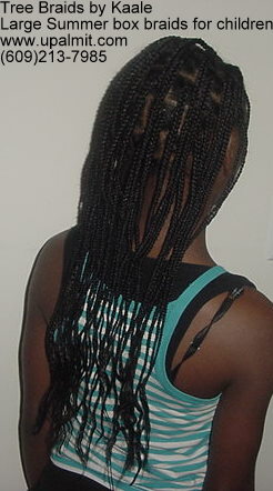 Box braids- children's box braids styles.