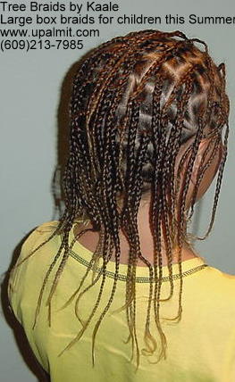 Box braids- children's box braids styles.