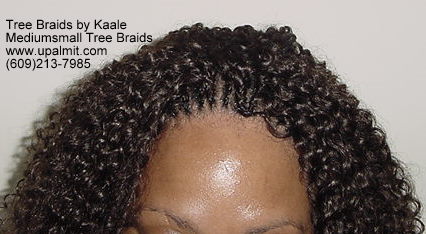Summer Kinky curly Tree Braids- Top.