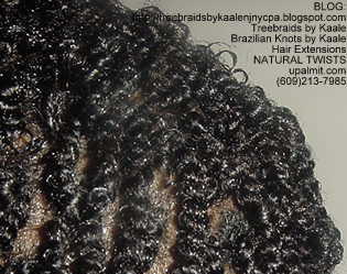 Natural twists with natural kinky, coily hair again Side3006.