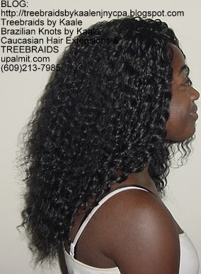Tree Braids with KAALE Deep Bulk human hair Right328.