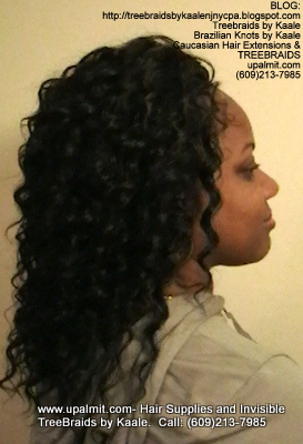 Tree Braids- Cornrows with Deep Bulk human hair, Corporate Right2322.