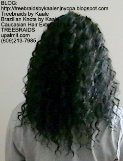 Tree Braids with KAALE human hair Back338.