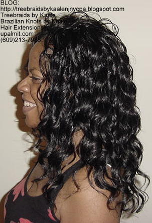 Wavy Tree Braids, Left95.