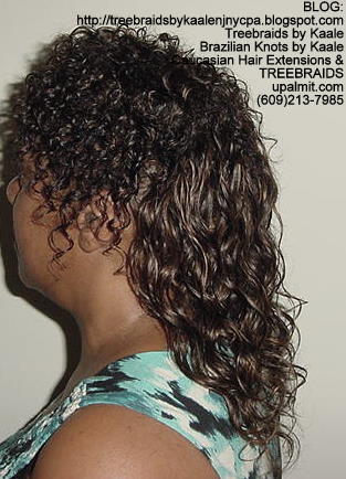 Treebraids with Wavy human hair Left2187.