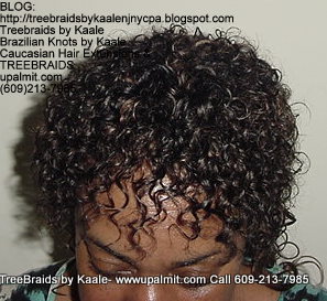 Treebraids with Wavy human hair Top2188.