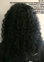 Tree Braids- Cornrows- Cornrows wet n wavy hair, Back2440.