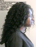 Tree Braids- Cornrows- Cornrows wet n wavy hair, Right2442.