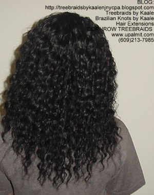 Treebraids by KAALE- Deep Bulk Wavy, Back2184.