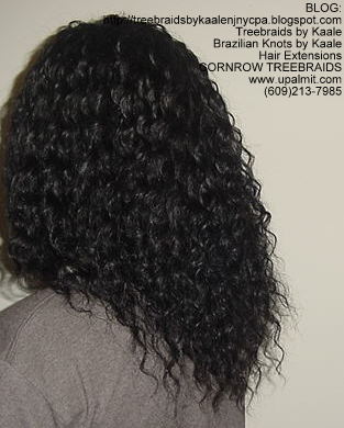 Treebraids by KAALE- Deep Bulk Wavy, Left2185.