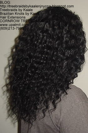 Treebraids by KAALE- Deep Bulk Wavy, Right2186.