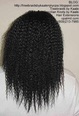 Wavy Tree Braids- Mediumsmall- Back129.