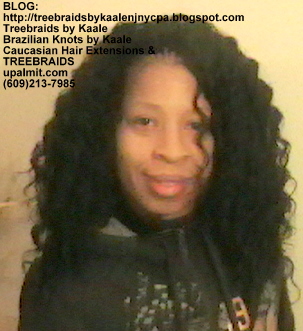 Tree Braids- with wavy human hair Front2251.