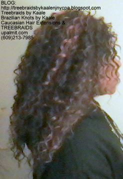 Tree Braids with KAALE Brand Deep Bulk human hair Right348.