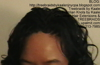Tree Braids- Cornrows with wavy hair, Top2423.