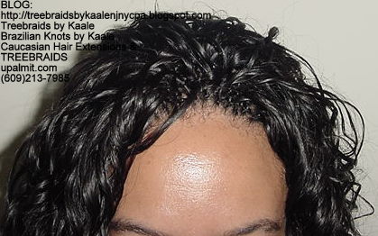 Treebraids with Wavy human hair Top2180.