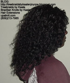 Wavy Individual Treebraids, Large Right124.
