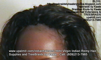 Tree Braids- Cornrows with Virgin Remy wavy human hair Top2371.
