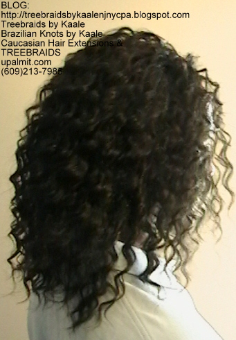 Tree Braids- Cornrows with Kaale brand human hair as sold on Amazon.com- Right2382.