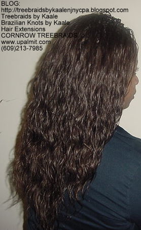 Cornrow Tree Braids Loose Wavy hair Right190.