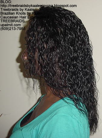 Treebraids Wet n Wavy Human Hair Left2210.