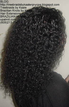 Cornrow Tree Braids with Virgin Brazilian human hair Right154.