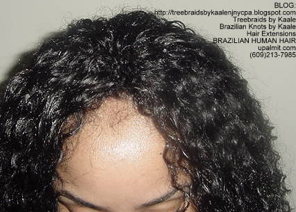 Cornrow Tree Braids with Virgin Brazilian human hair Left56.