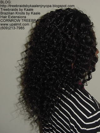 Cornrow Tree Braids Loose Wavy hair Right195.