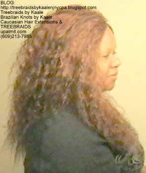 Tree Braids- Individuals with Wet and Wavy human hair Right2258.