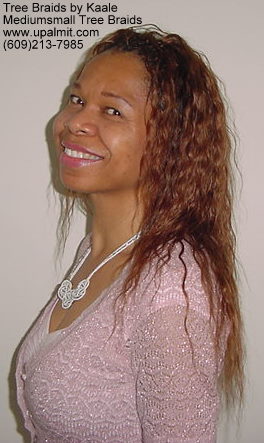 Tree Braids- left side.