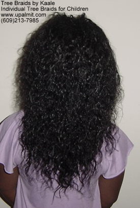Individual Tree Braids- African hair braiding for children.