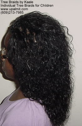 Individual Tree Braids- for children.