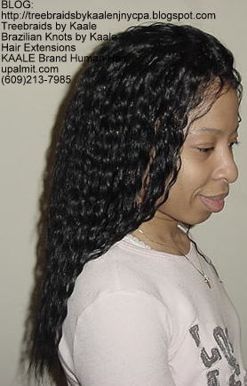 Wet and Wavy Tree Braids, Kaale Brand Right36.