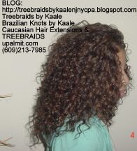 Tree Braids- Deep Wavy human hair Right2223.