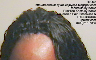 Tree Braids Cornrows, Wet and Wavy human hair- Top2297.
