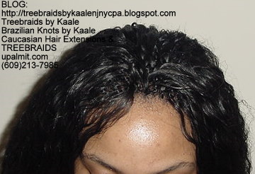 Tree Braids using KAALE Brand Wet n Wavy Tangle Free hair Top297.