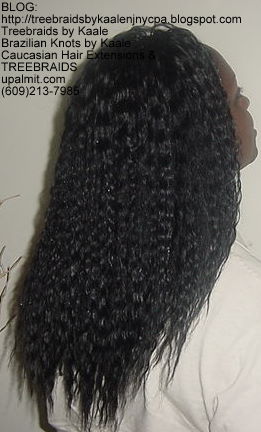 Tree Braids using KAALE Brand Wet n Wavy Tangle Free hair Right299.