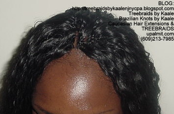 Tree Braids using KAALE Brand Wet n Wavy Tangle Free hair Top301.