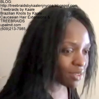Tree Braids- Cornrows with Wet n Wavy human hair Right2314.