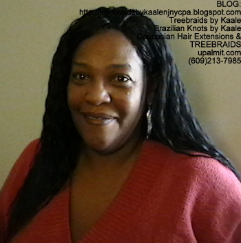 Tree Braids- with Wet n Wavy human hair Front2246.