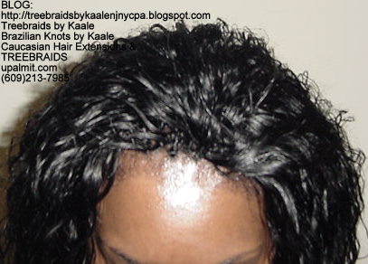 Treebraids with Wet n Wavy human hair Top2200.