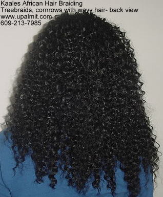 TreeBraids cornrows by Kaale's 24hr braiding service (609) 606-2893.