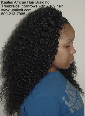 TreeBraids cornrows by Kaale's 24hr braiding service (609) 606-2893.