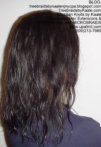 Tree Braids by Kaale used Loose Body Wavy pure Brazilian Remy hair Left31013.